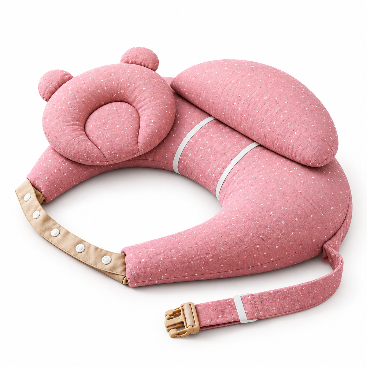 CozyWrap™ – Cojín de lactancia y descanso para bebé