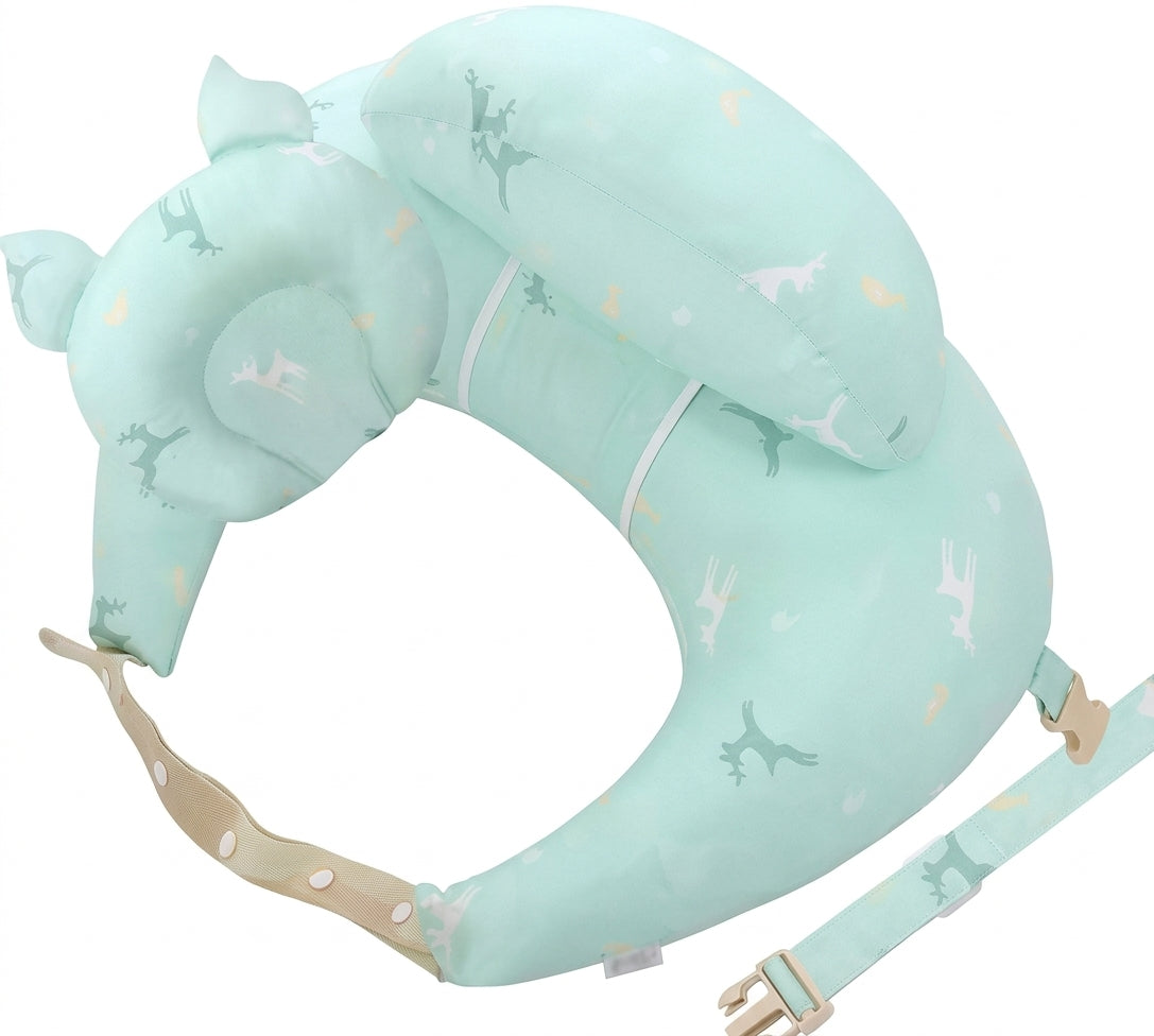 CozyWrap™ – Cojín de lactancia y descanso para bebé