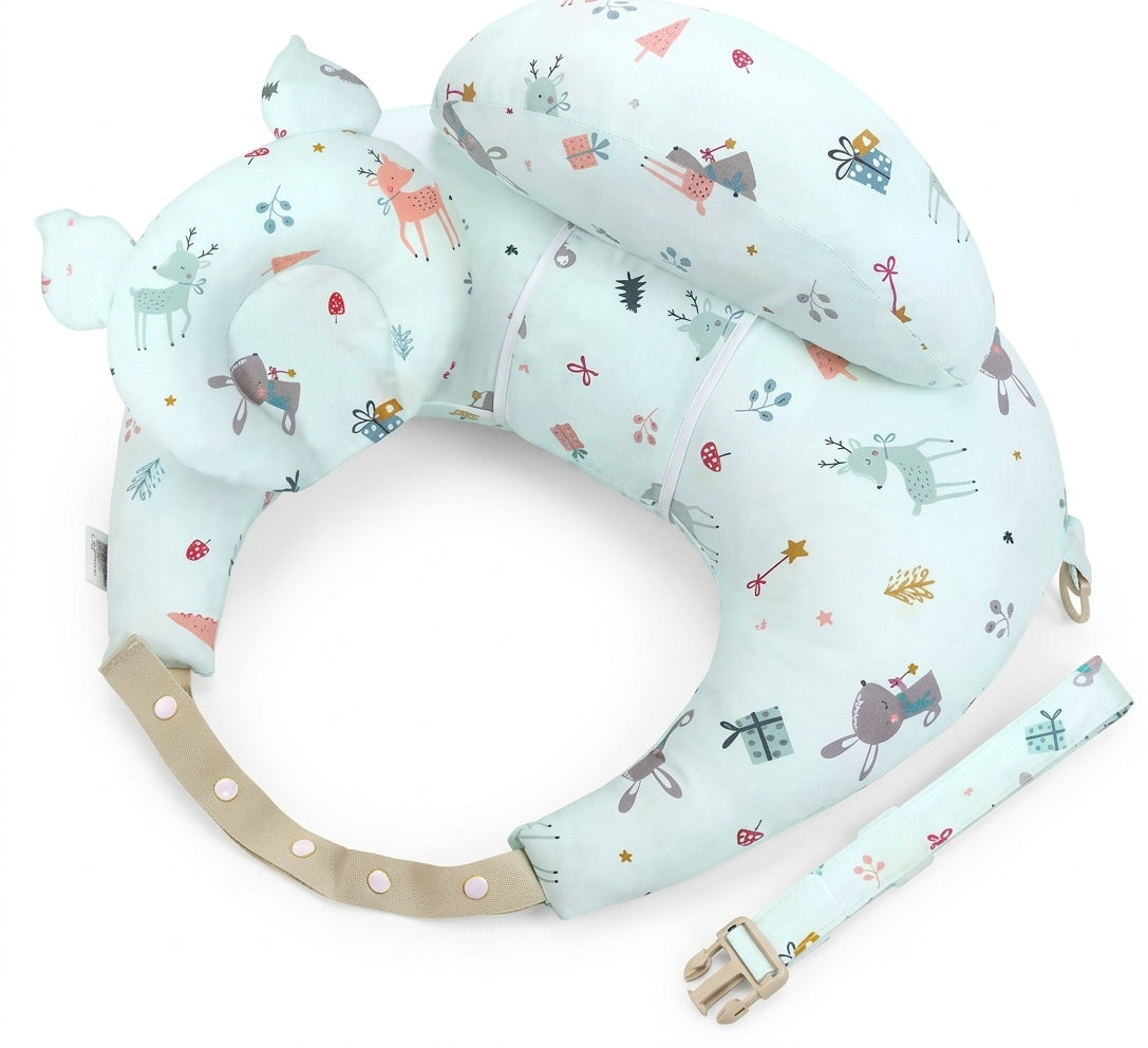 CozyWrap™ – Cojín de lactancia y descanso para bebé